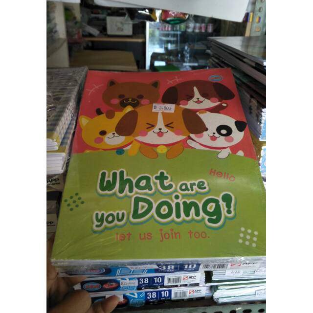 

Buku tulis sidu isi 38 / 58 / 100 per pack