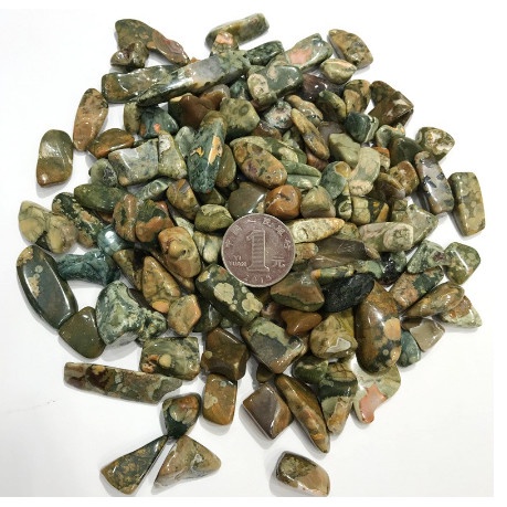 Green Jade Jasper Rough Raw Natural Stone