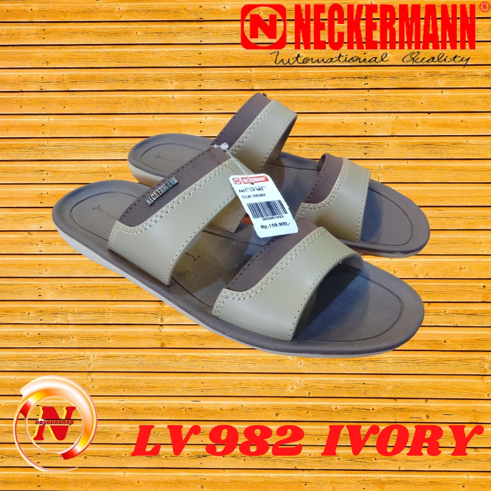 SANDAL NECKERMANN PRIA MURAH EDEN 051 BLACK.ORIGINAL NECKERMANN