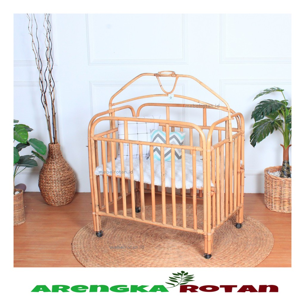 BOX BAYI ROTAN MONA | RATTAN BABY BOX Berkwalitas