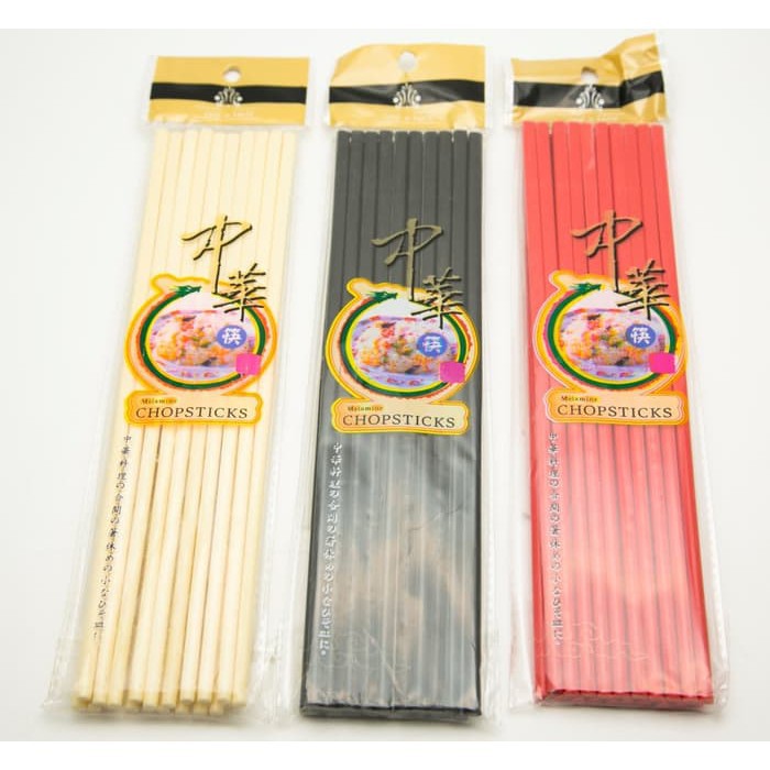 Sumpit Melamin Isi 10 Pasang - Sumpit Mie Melamine - Melamine Chopsticks - Sumpit Melamin 10 Pasang Bisa Pilih Warna Sumpit Mie Dipakai Berulang Kali Go Green - Sumpit Mie Ayam