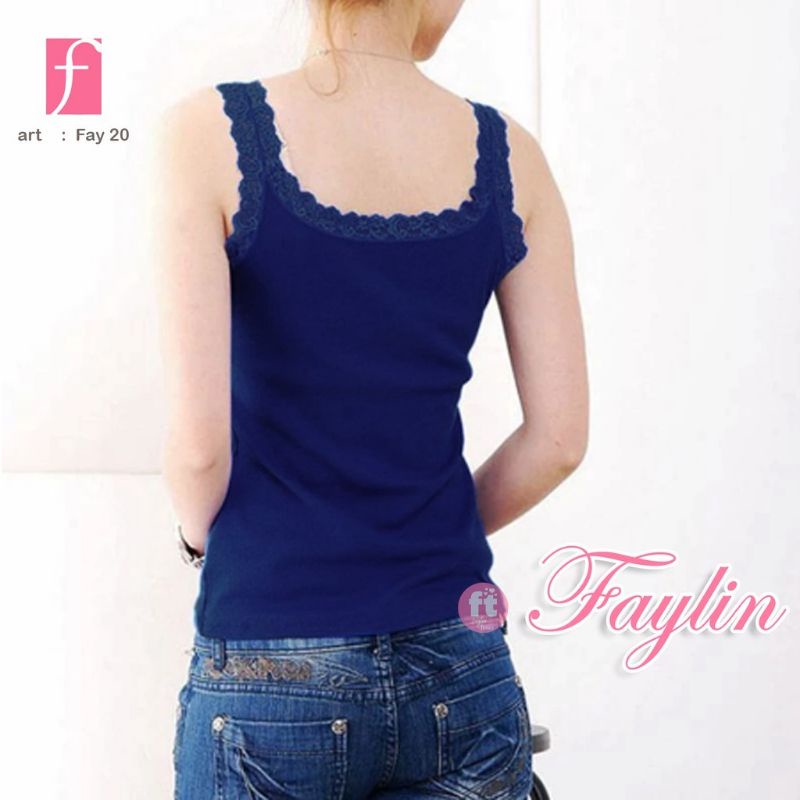 FAYLIN | Tank top Wanita RENDA Rayon Spandex/ Tank top L-XXL