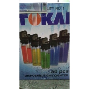 isi 10 pc KOREK BENSOL TOKAI DISPOSABLE GAS LIGHTER