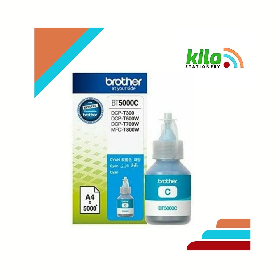 Tinta Brother BT5000C Cyan HL-T4000DW DCP-T310 DCP-T510W DCP-T710W
