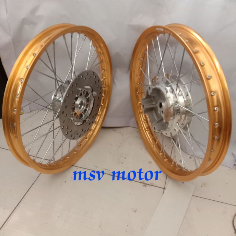 PELEK VELG HONDA PCX 160 RING 17/140/160 BONUS DISC DEPAN