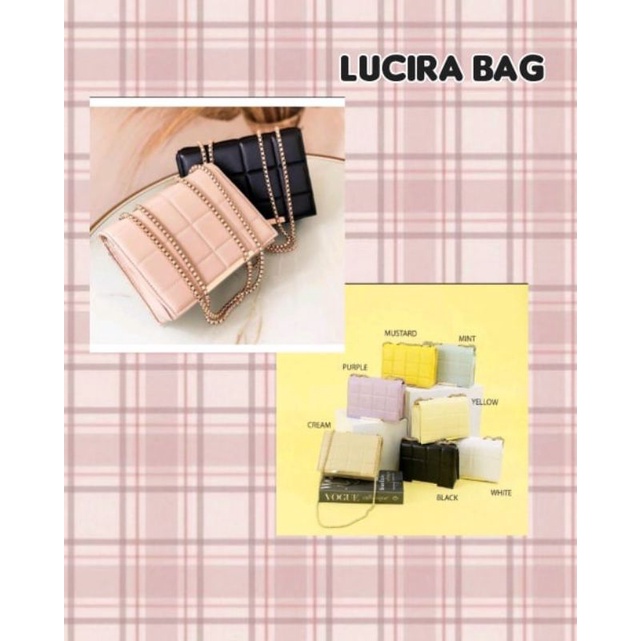 LUCIRA BAG/TAS SELEMPANG LUCIRA / HANDBAG / SHOULDER BAG LUCIRA