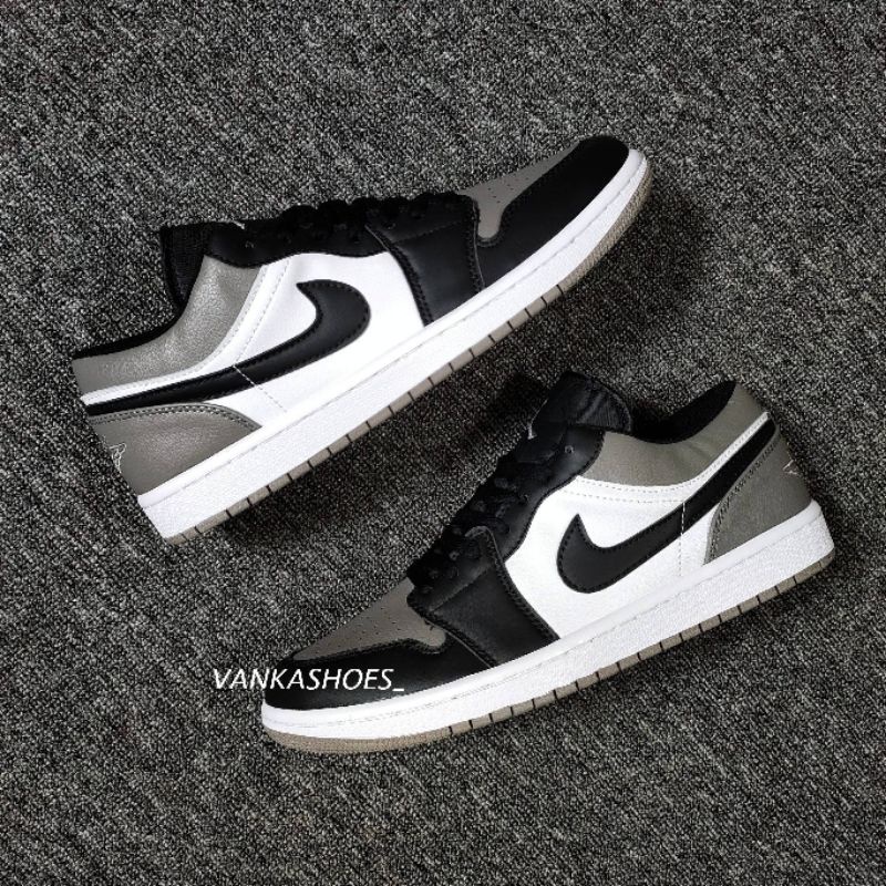NIKE AIR JORDAN 1 LOW GREY TOE