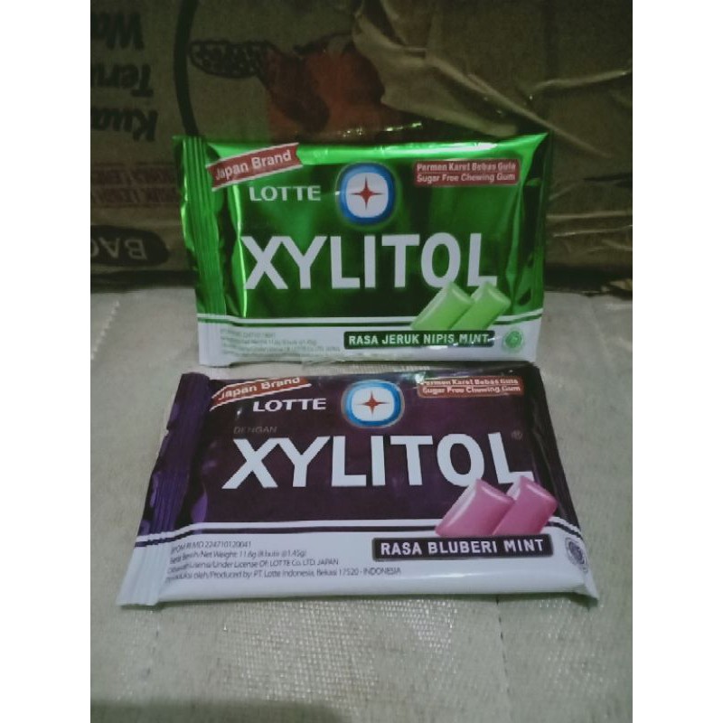 

murah Lotte xylitol permen karet bebas gula 11.6gr
