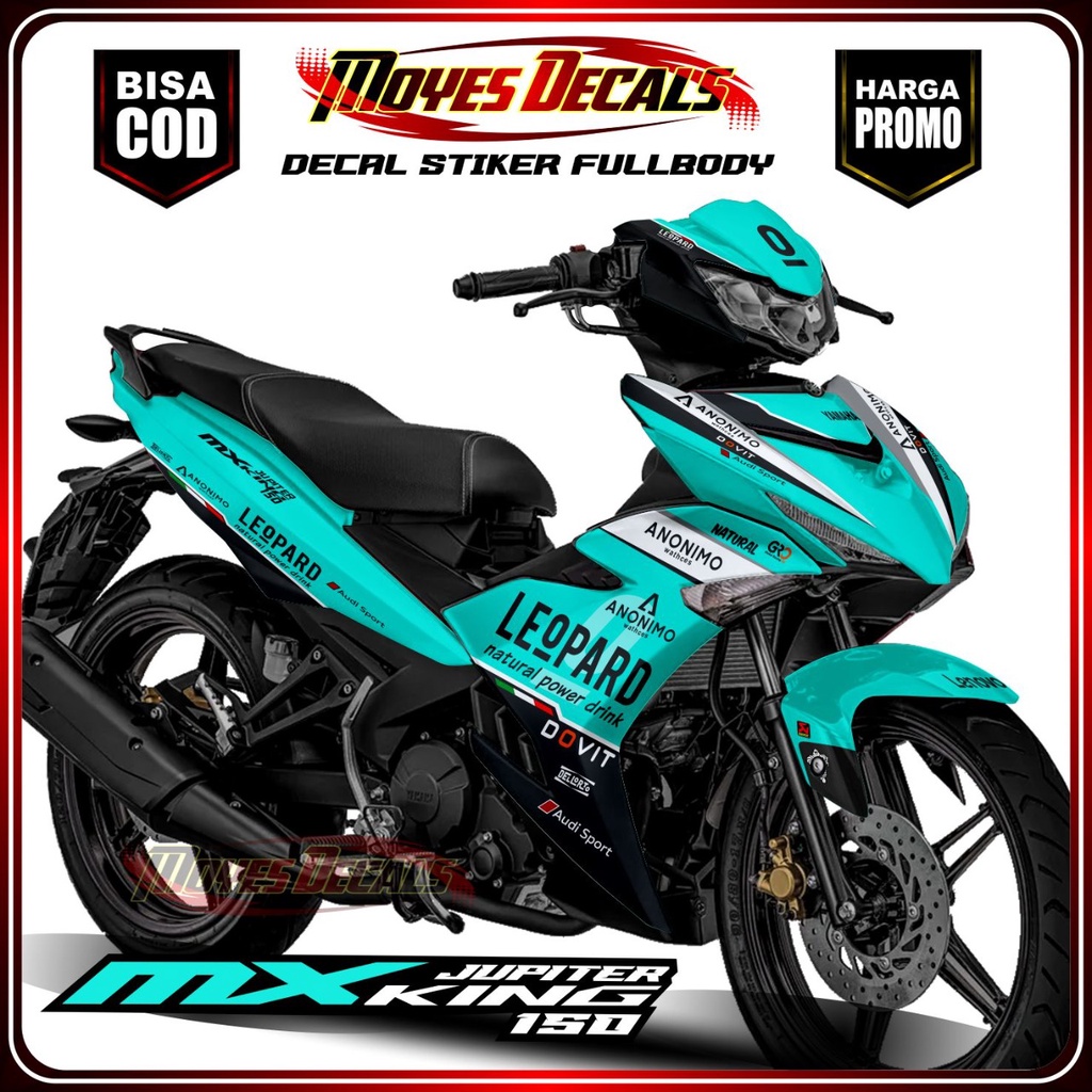 decal stiker mx king 150 fullbody stiker mx king 150 variasi motor mx king stiker strifing yamaha mx