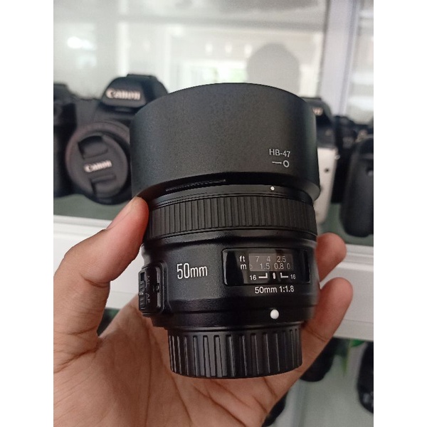 LENSA FIX YN 50 MM  F1.8 NIKON