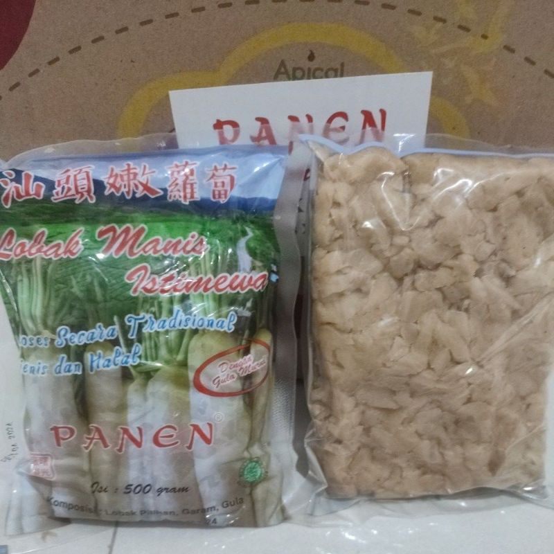 

Lobak manis panen 500 gr x2bks