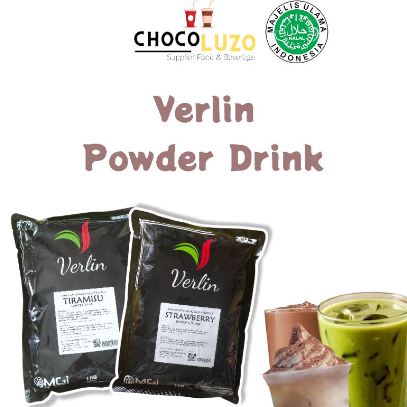 

Verlin Powder Drink Minuman Bubuk Milkshake 1kg Kualitas Premium