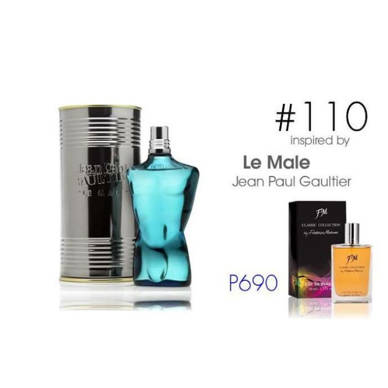 Parfum Import Cowo Federico Mahora Classic Collection for Man FM 110