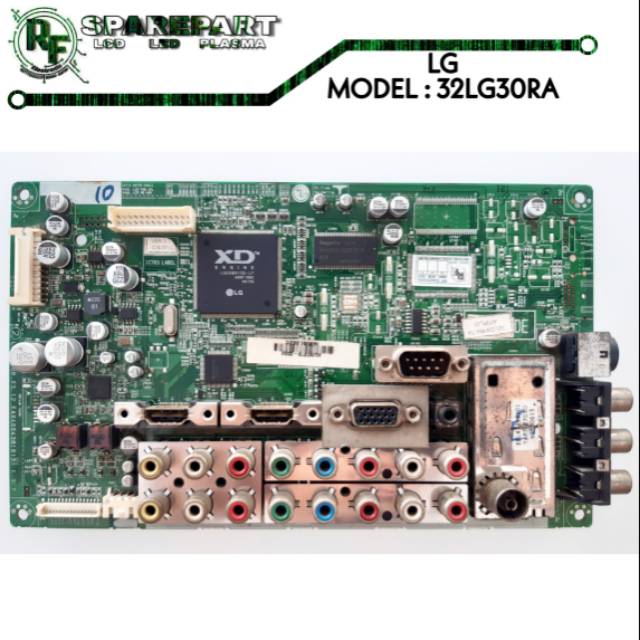 MB TV LCD LG 32LG30RA  Mainboard tv lcd lg 32lg30 ra  mesin lg 32lg30