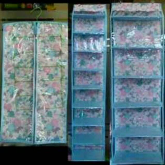 1set rak sepatu.. Rak tas.. Rak jilbab