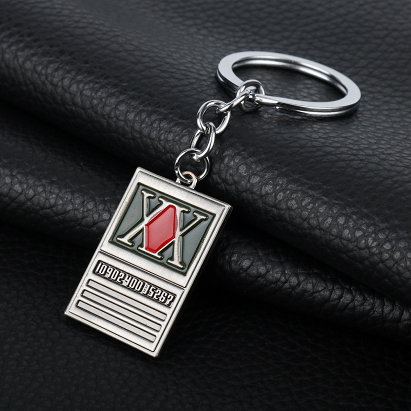 Hunter X Hunter Keychain, Metal Pendant Keyring For Bags, Keys And Pencil Cases