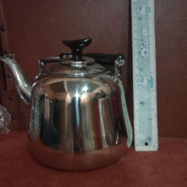 Teko Kopi Stainless / Ceret Kopi Anti Karat + Saringan Kopi Teh