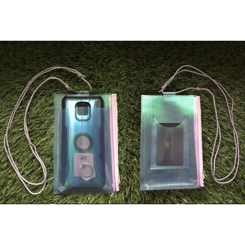 Tas selempang handphone new normal / Dompet kalung leher / pouch hand sanitizer / pouch handphone