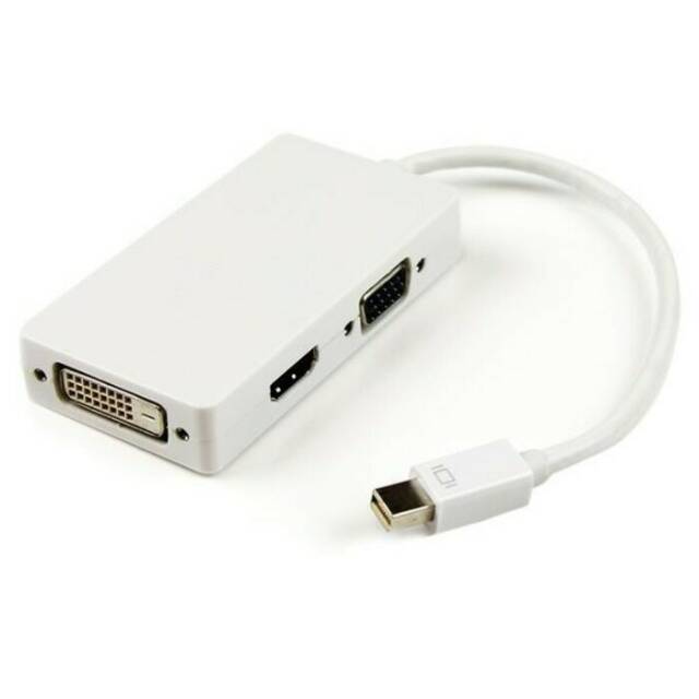 3in1 Converter Minidisplay To HDTV Vga DVI Thunderbolt