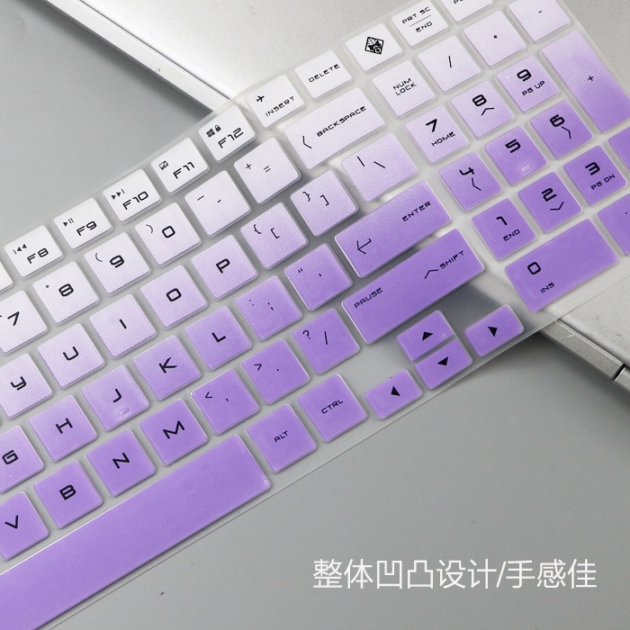 For 15.6 Inches HP Plus 17-cb0001TX/dh0007TX PRC Soft Ultra-thin Silicone Laptop Keyboard Cover Protector