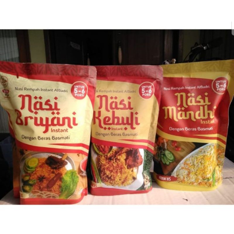 

AlBadri Nasi Instan Kebuli Briyani Mandhi 500gr