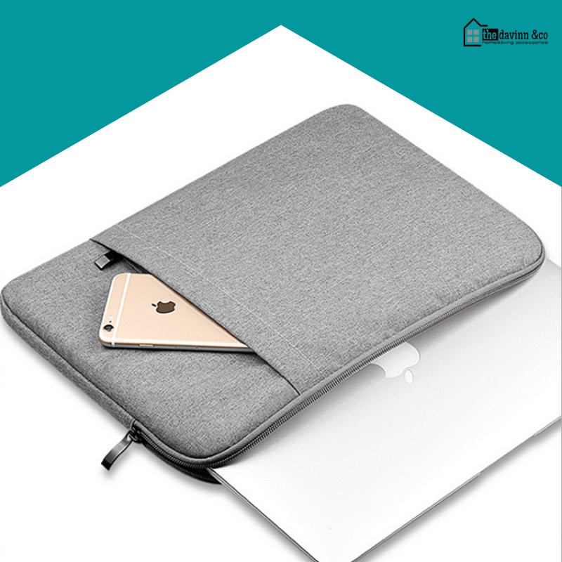 Pouch Sleeve Bag Case Samsung Tab S8 Plus Waterproof Universal Sleeve Case Sarung Macbook Pro Pouch Tas Laptop 13 14 15 Inch