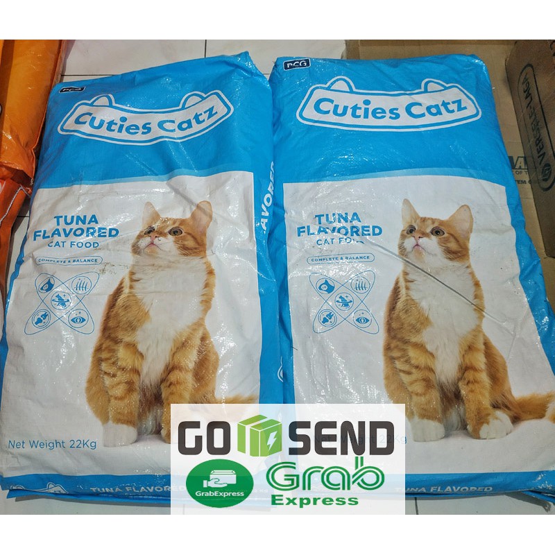 GOSEND - Cuties Catz Tuna 22 Kg Makanan Kucing Cutiez Cats 1 Karung