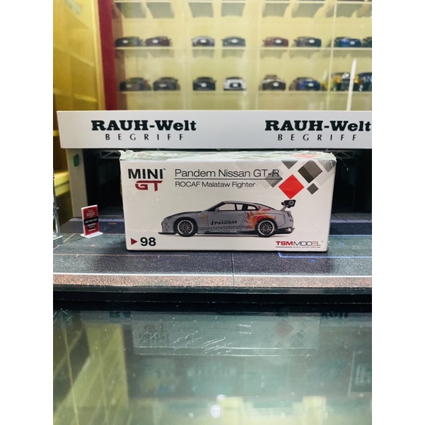 Mini GT No 98 Pandem Nissan GTR R35 ROCAF Malataw Fighter Taiwan