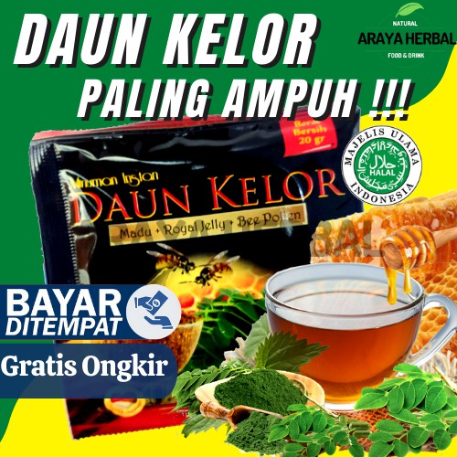 

Bubuk Minuman Herbal Daun Kelor Jamu Madura Madu Murni Kondang Food