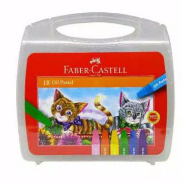 

crayon oil pastel standar faber castell isi 18