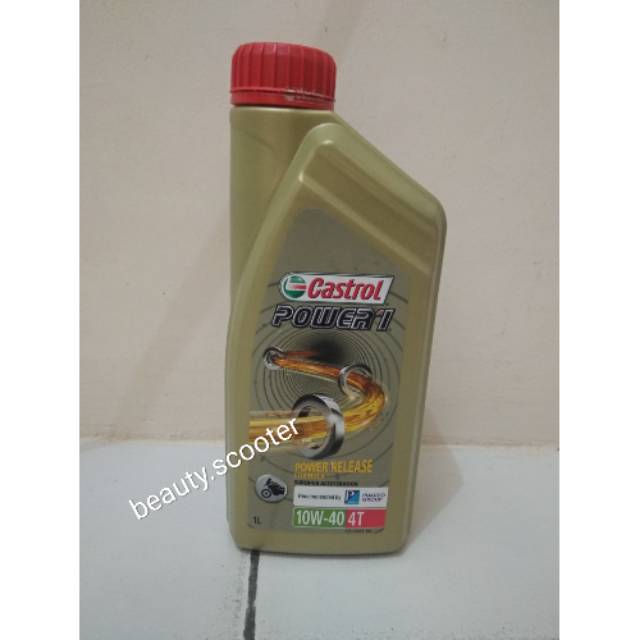 CASTROL POWER 1 RECOMMENDED PIAGGIO