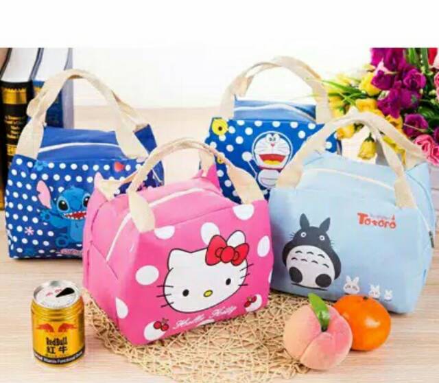 Tas bekal anak gambar lucu