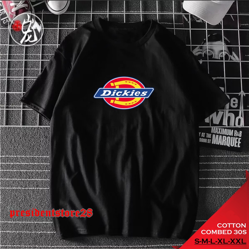 KAOS KEREN PRIA WANITA DICKIES / KAOS DISTRO PRIA / KAOS PRIA DICKIES / T-SIRT UNISEX COTTON