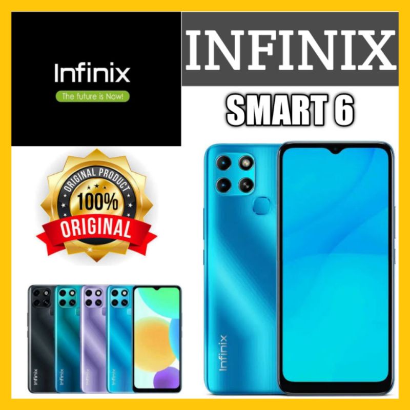 TERLARIS!! INFINIX SMART 6 RAM 2/32 GARANSI RESMI