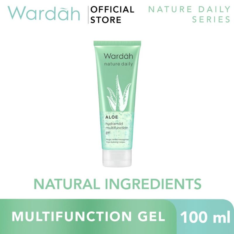 Wardah Nature Daily Aloe Hydramild Multifunction Gel 100ml