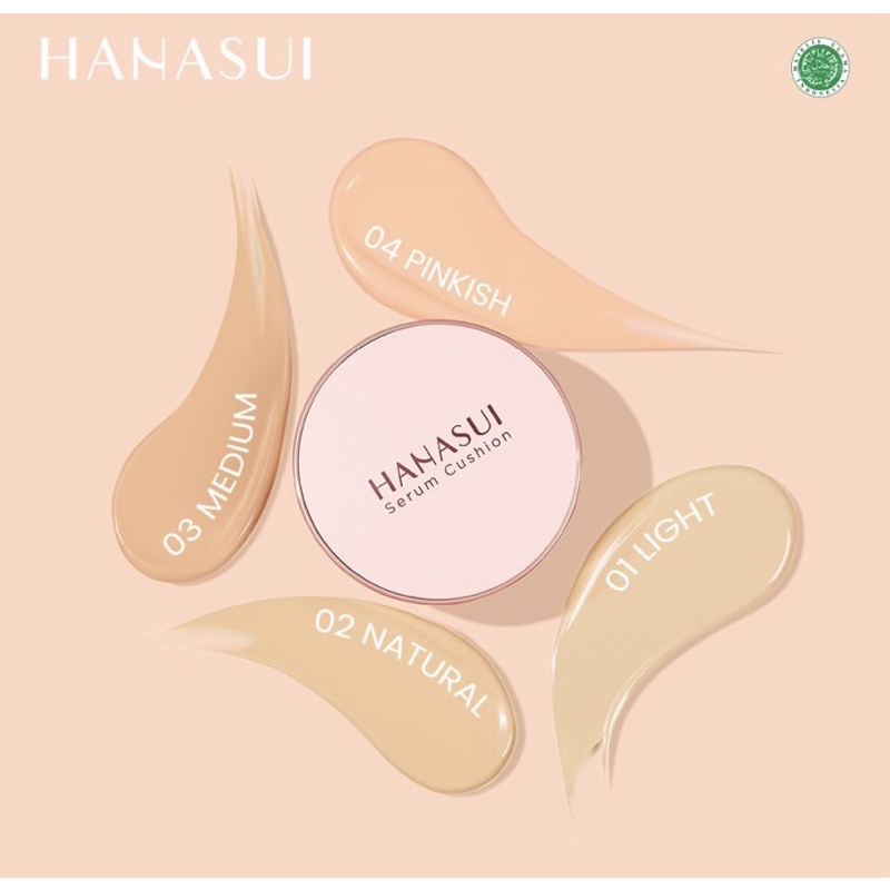 Cushion HANASUI / HANASUI serum Cushion / Bedak Cair HANASUI Murah