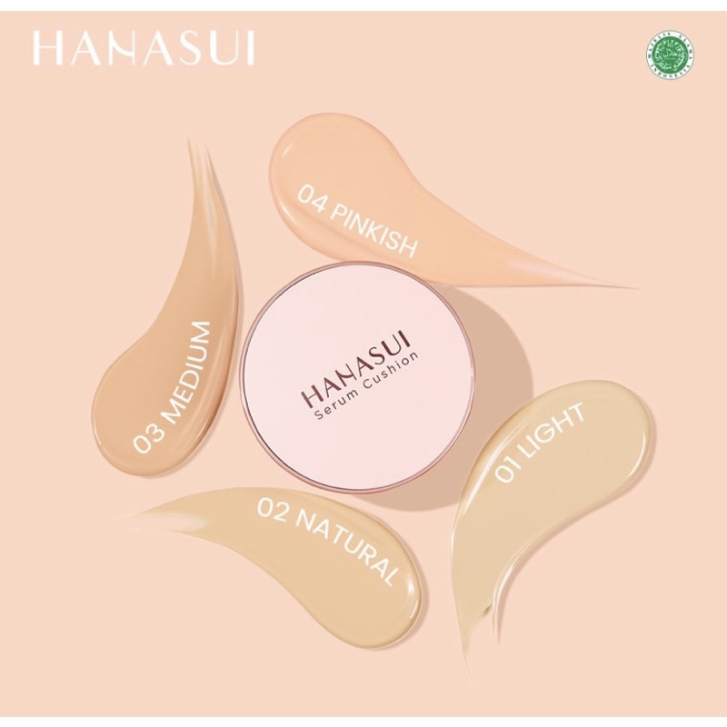 Cushion HANASUI / HANASUI serum Cushion / Bedak Cair HANASUI Murah