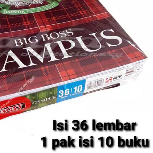 

☑ BUKU TULIS CAMPUS / BIGBOSS / BOXY SINAR DUNIA 36 LEMBAR ➸