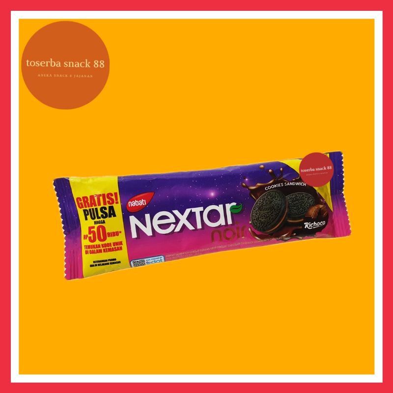 

NABATI NEXTAR NAIR/Cookies Sandwich Nextar (28 gram)