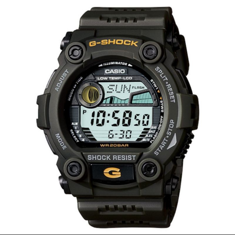 Casio Gshock G7900-3DR ORIGINAL G-7900 Hijau Army