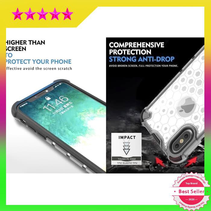 REALME X2 PRO SOFT CASE RUGGED ARMOR HONEYCOMB