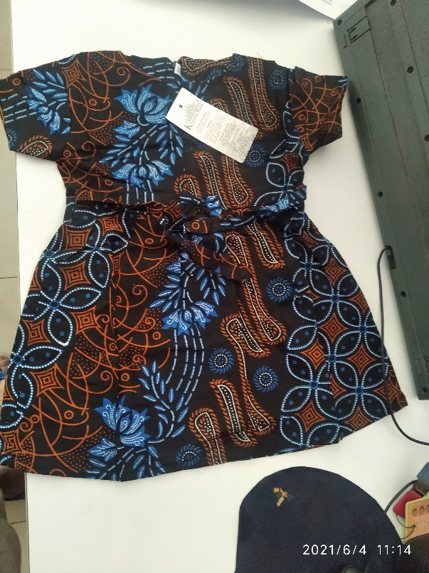 Dress Anak Batik Bisa Couple Keluarga