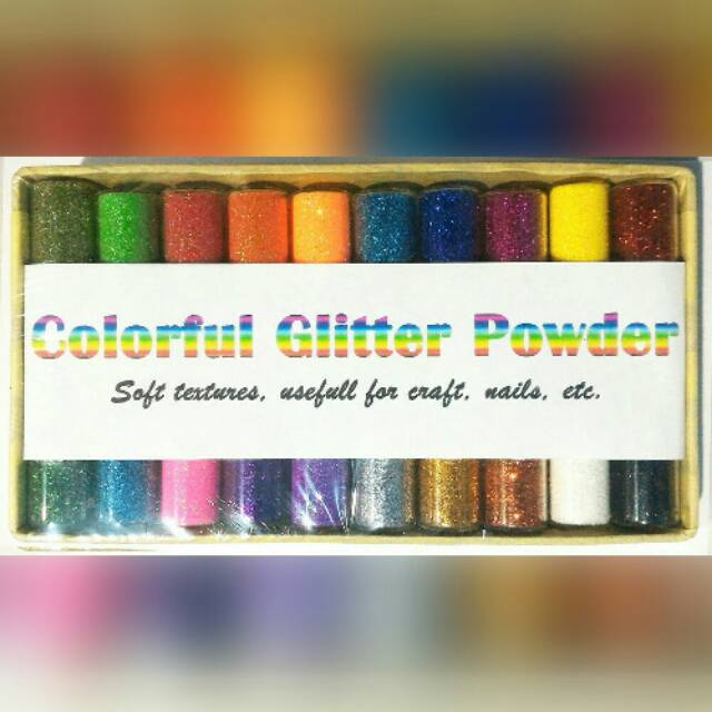 

Glitter Powder / Bubuk / Tabur Bottle Pack
