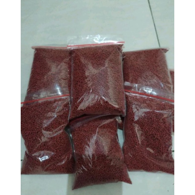 Pelet Racikan Ikan Louhan Carophyl Pink merah jenong 100gr