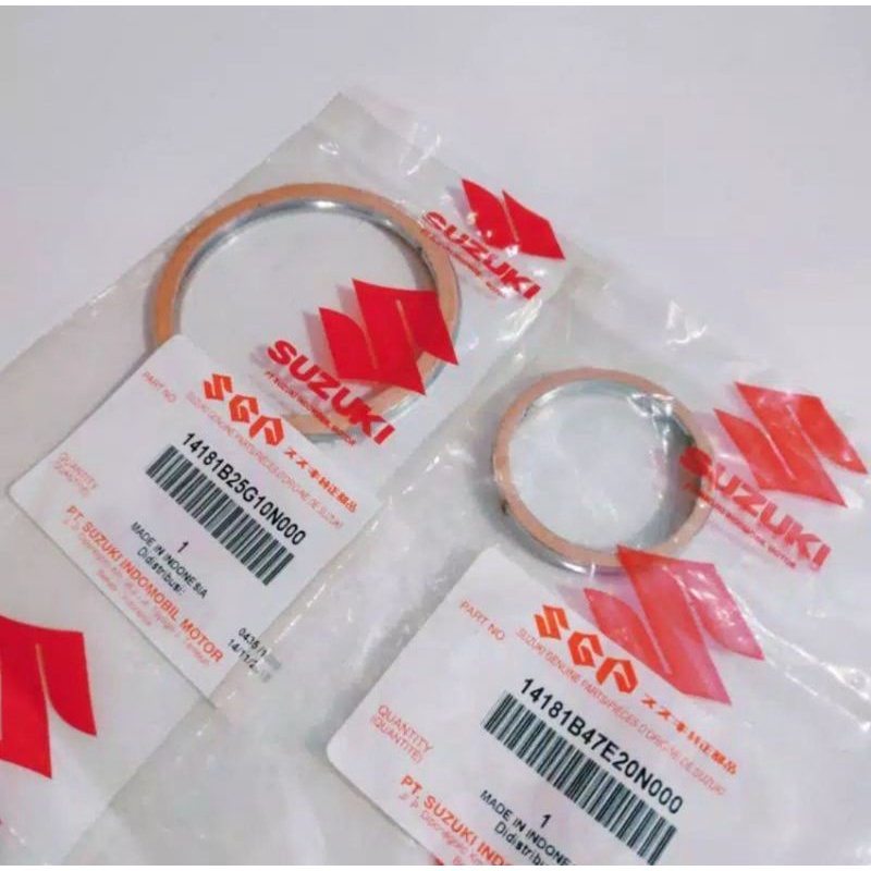 PACKING PAKING KNALPOT HEAD ATAS DAN SILINCER SATRIA FU150 ORI SGP