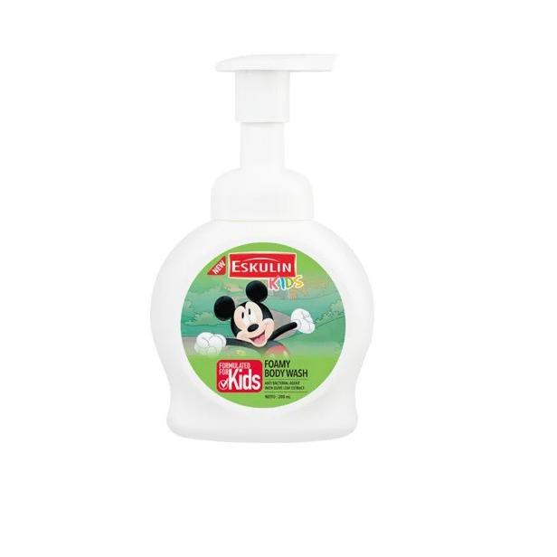 Eskulin Kids Foamy Body Wash Pump 200Ml