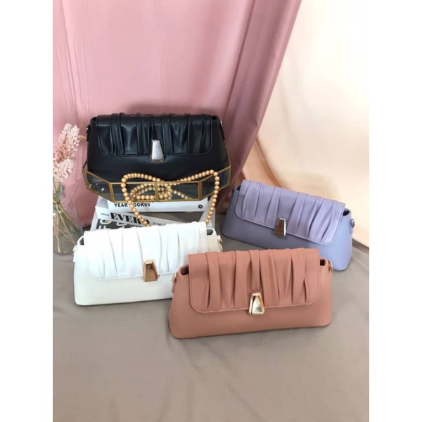 TAS CK LILAC TAS CK NUDE /DOMPET PESTA