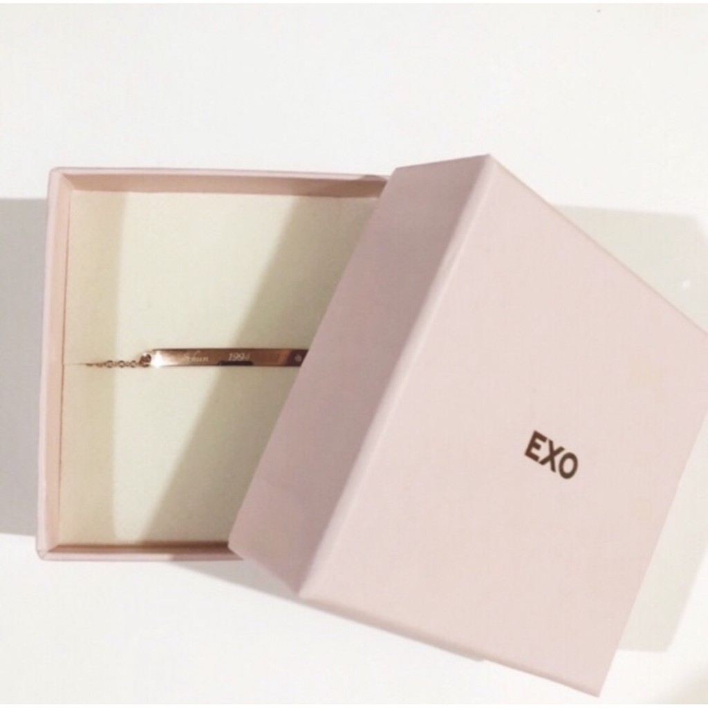 EXO SEHUN BIRTHDAY BRACELET (Rose Gold)