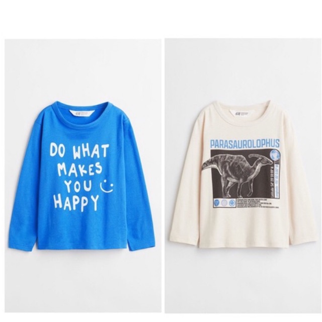 H&M Tshirt Boy Longsleeve - New arival