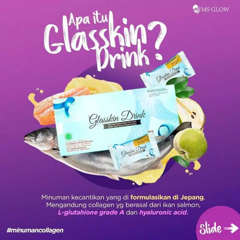 

GLASSKIN DRINK MINUMAN COLLAGEN
